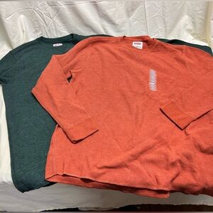 Thermal long sleeve shirts